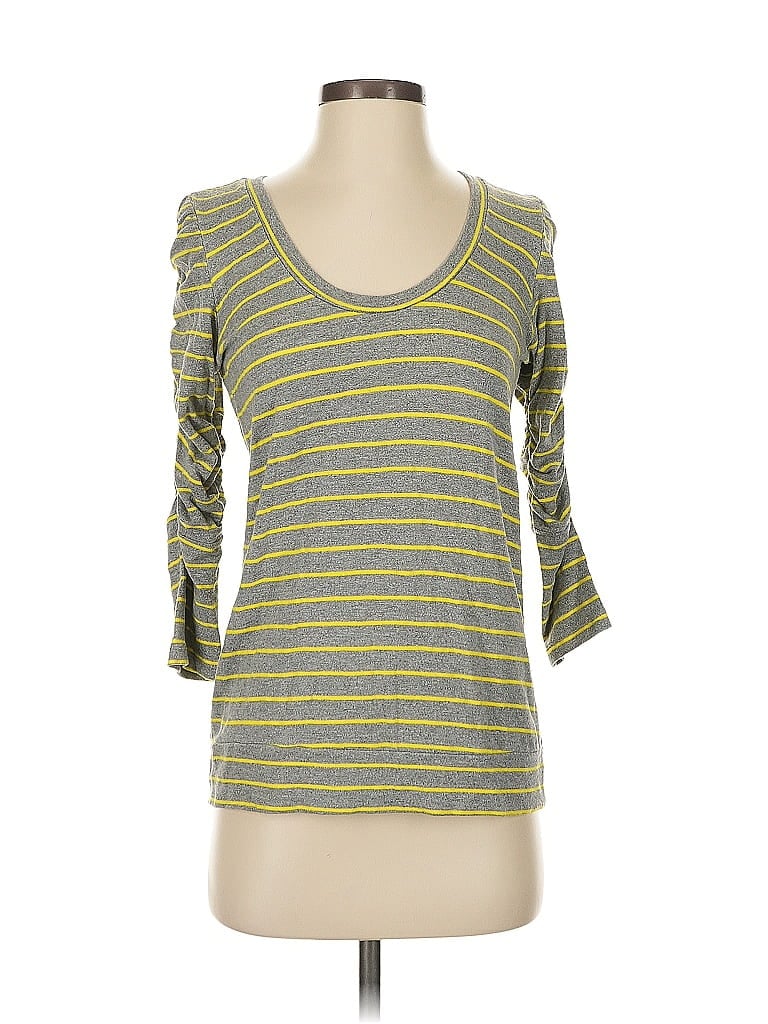 Pre-owned Dolan 3/4 Sleeve T-shirt In Green