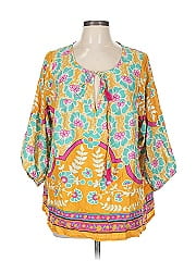 Natural Life 3/4 Sleeve Blouse