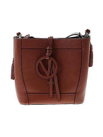VALENTINO By Mario Valentino Leather Satchel (view 1)