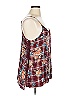 Suzanne Betro Burgundy Sleeveless Blouse Size 1X - photo 3
