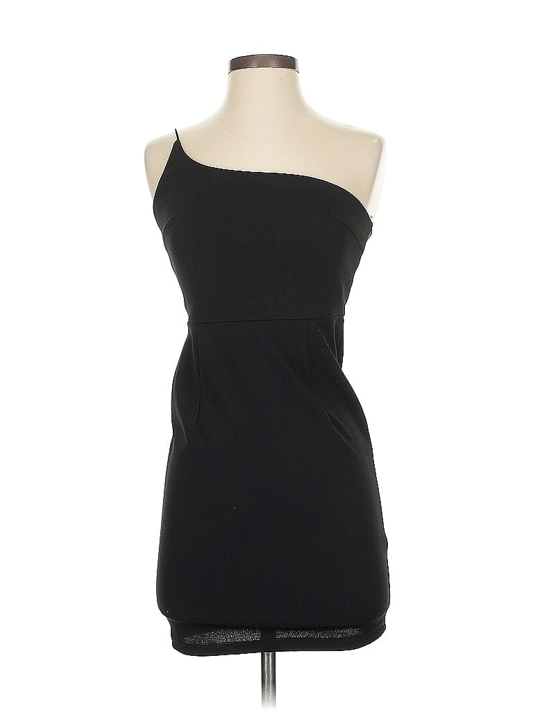 Pre-owned Lulus Cocktail Dress In Black