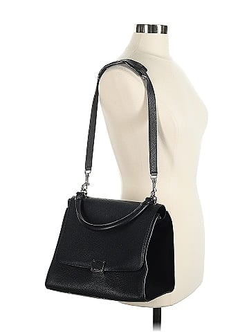 Céline Leather and Suede Trapeze Bag (view 2)