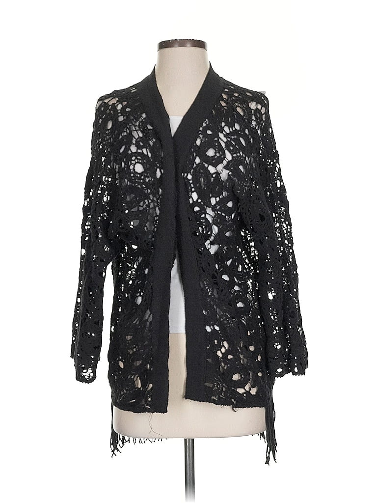 Pre-owned Xcvi Kimono In Black