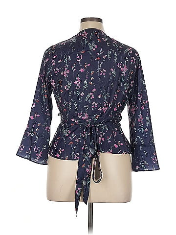 Ava & Aiden 3/4 Sleeve Blouse (view 2)