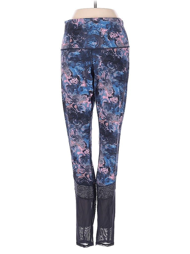 Pre-owned Lululemon Athletica Active Pants In Blue