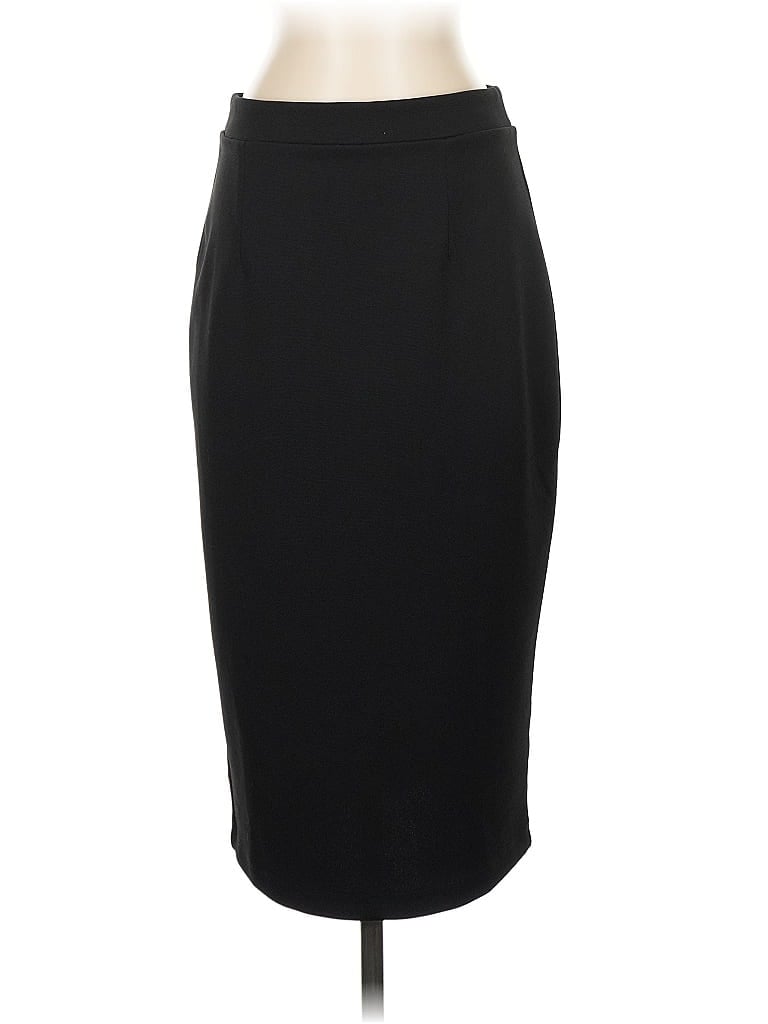 Pre-owned Halogen Formal Skirt In Black
