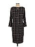 Liz Claiborne Career Tweed Black Casual Dress Size L - photo 2