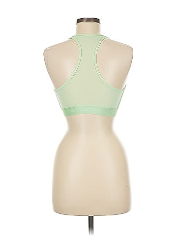 Adidas Green Sports Bra Size M