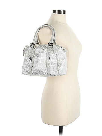Fendi Zucchino Mini Forever Boston Bag (view 2)