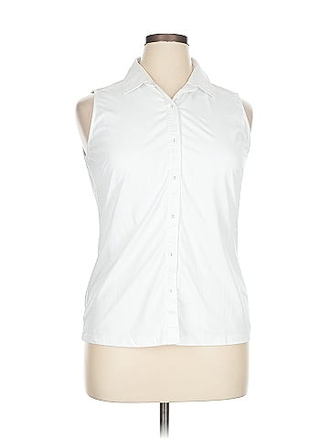 J. McLaughlin Sleeveless Button-Down Shirt (view 1)
