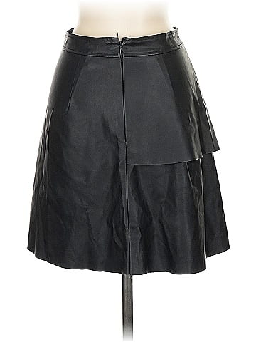 BCBGeneration Faux Leather Skirt (view 2)