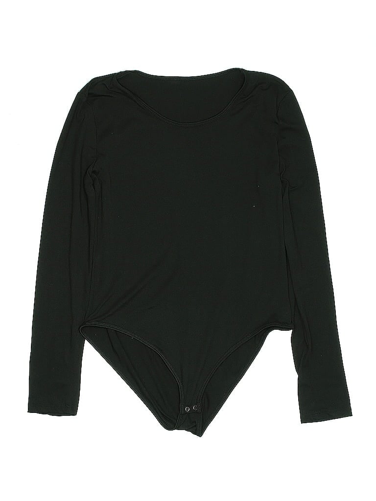 Pre-owned Unbranded Bodysuit In Black