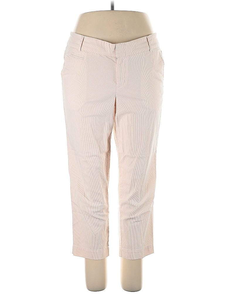 Norma Kamali Solid Ivory Casual Pants Size 16 - photo 1