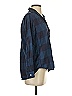 Grayson 100% Cotton Plaid Blue Long Sleeve Button-Down Shirt Size XS (1) - photo 4