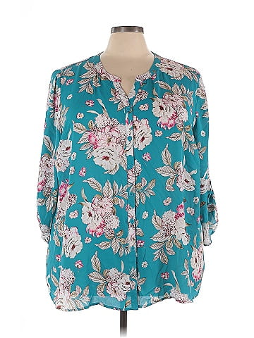Catherines 3/4 Sleeve Blouse (view 1)