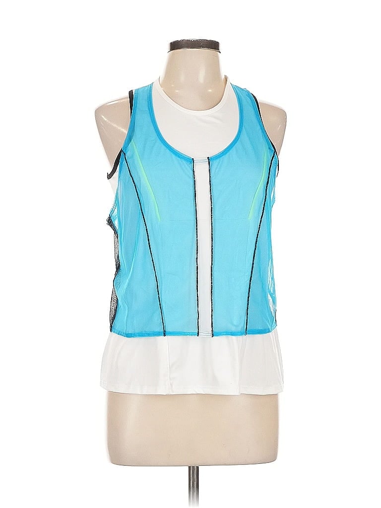 Lucky in Love Blue Active Tank Size L - photo 1
