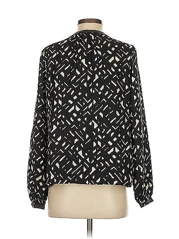 Alice & Trixie Long Sleeve Silk Top (view 2)