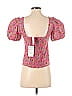 J.Crew Collection 100% Cotton Pink Short Sleeve Top Size 00 - photo 2