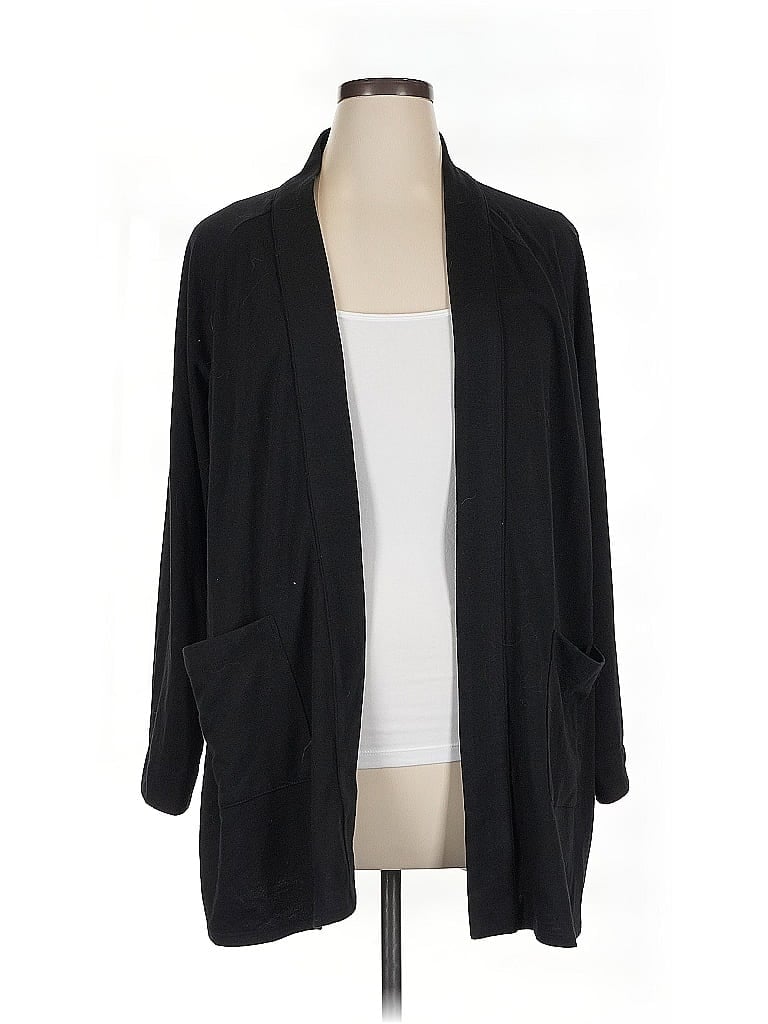 Attitudes By Renee Cardigan Sweater In Black