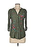 Tiny Green 3/4 Sleeve Blouse Size M - photo 1