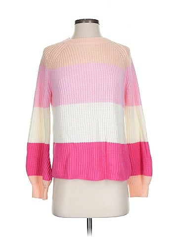 Pink Lily Pullover Sweater (view 1)