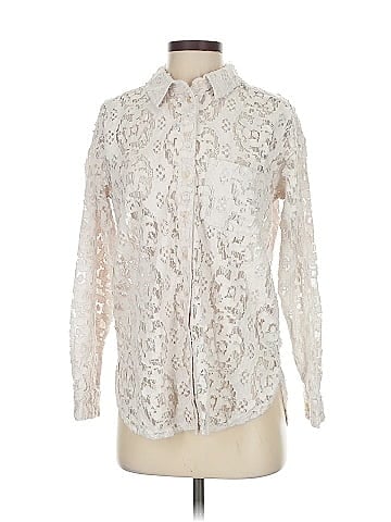 Pilcro Long Sleeve Blouse (view 1)
