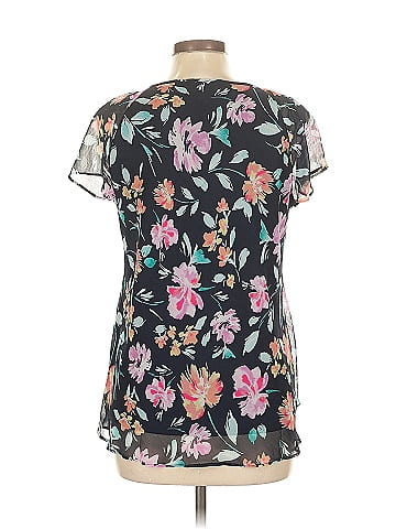Roz & Ali Short Sleeve Blouse (view 2)