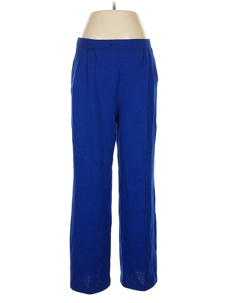 St. John Collection Blue Casual Pants Size 8 - photo 1