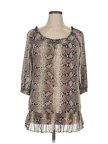 INC International Concepts 3/4 Sleeve Blouse (view 1)