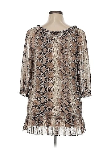 INC International Concepts 3/4 Sleeve Blouse (view 2)