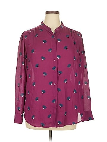 Faded Glory Long Sleeve Blouse (view 1)