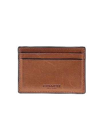 Coach Leather Card Holder (view 1)
