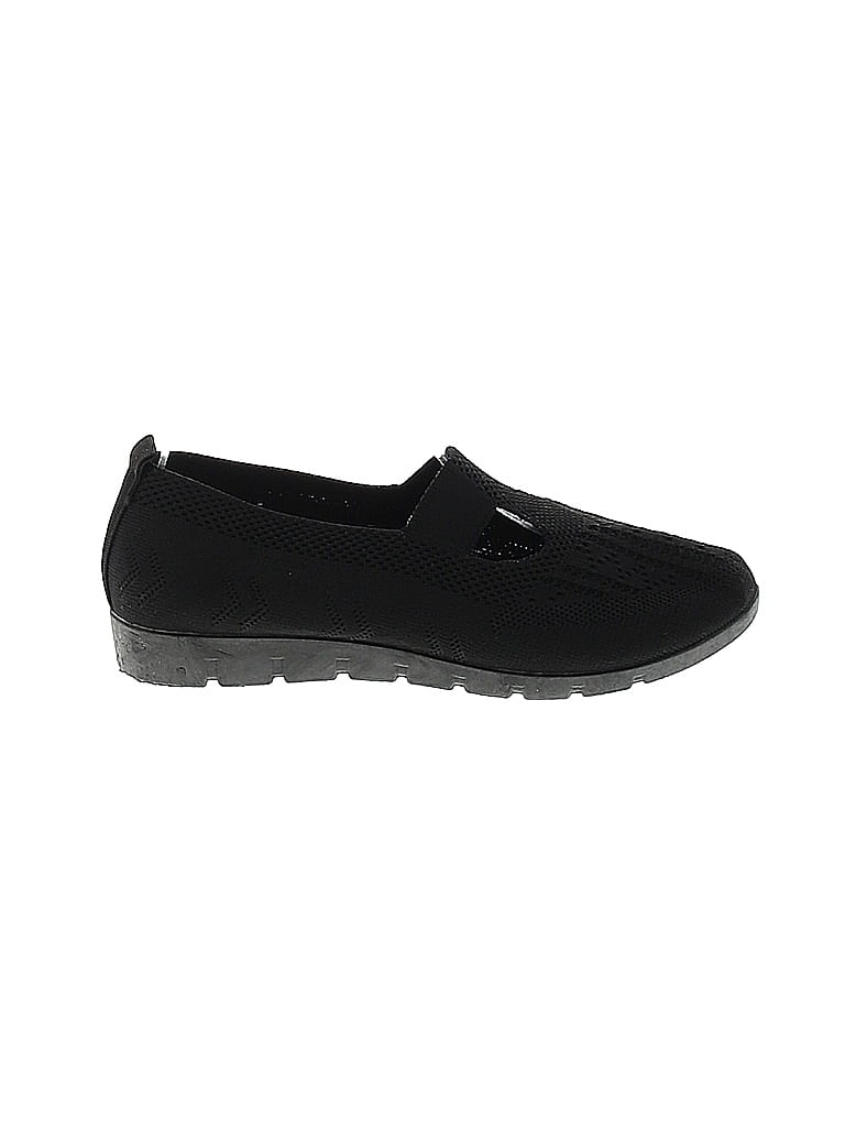 Pre-owned Unbranded Flats In Black