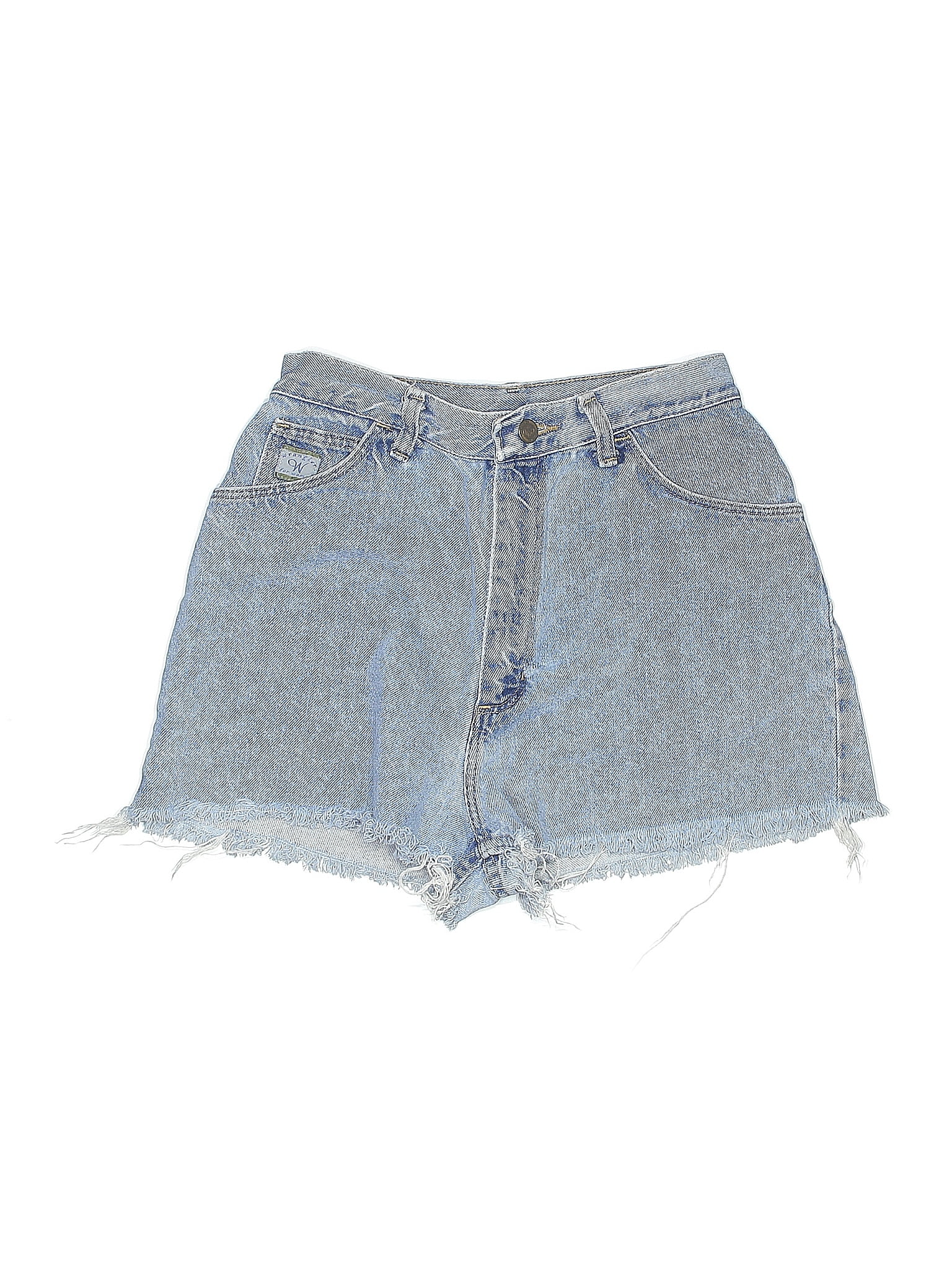Wrangler Jeans Co Blue Denim Shorts Size S (estimated)