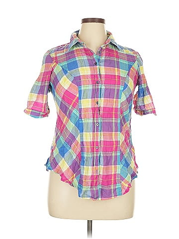 Maurices Short Sleeve Button-Down Shirt (view 1)