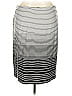 DressBarn Stripes Gray Casual Skirt Size 1X - photo 1