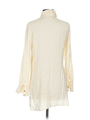 St. John Long Sleeve Silk Top (view 2)