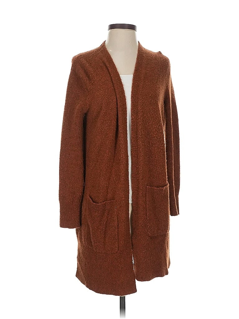 Pre-owned Madewell Cardigan Sweater In Brown