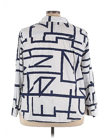 Ashley Stewart 3/4 Sleeve Blouse (view 2)