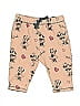 Zara Baby Hearts Tan Pink Khakis Size 6-9 mo - photo 1