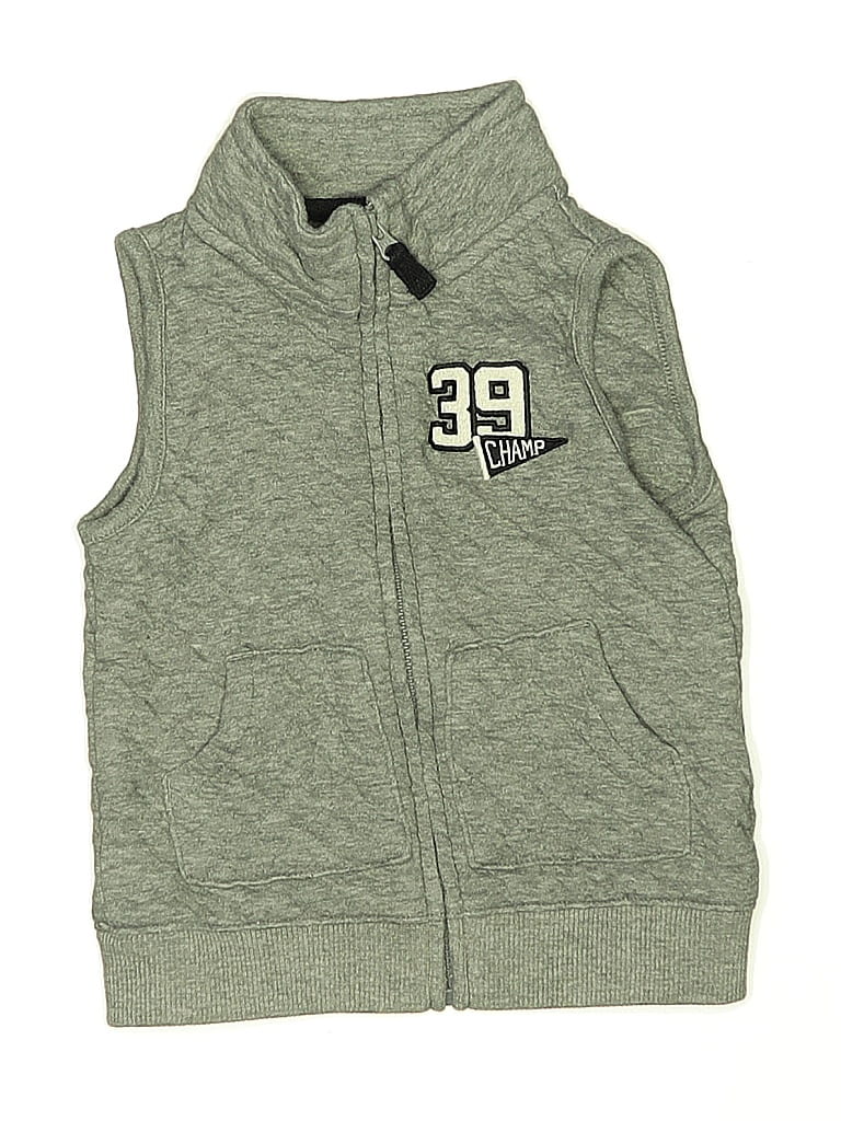 Click to view more detailed imagery on our partner's website Pre-owned Carter's Kids' Vest In Gray