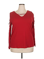 Ny Collection Long Sleeve Top