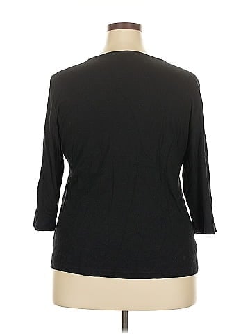 Karen Scott 3/4 Sleeve T-Shirt (view 2)