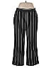 Jones Studio Stripes Black Casual Pants Size L - photo 1