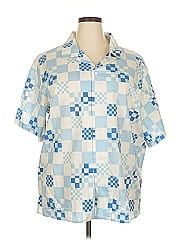 Free Assembly Short Sleeve Button Down Shirt