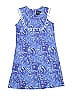 Duffiled lane 100% Cotton Paisley Blue Dress Size 6 - photo 1