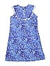 Duffiled lane 100% Cotton Paisley Blue Dress Size 6 - photo 2