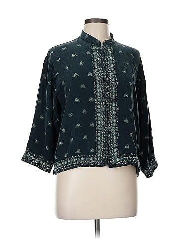 Chico's Design 3/4 Sleeve Silk Top (view 1)