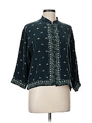 Chico's Design 3/4 Sleeve Silk Top