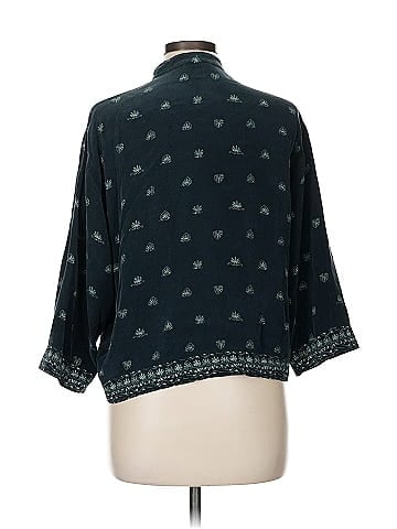 Chico's Design 3/4 Sleeve Silk Top (view 2)